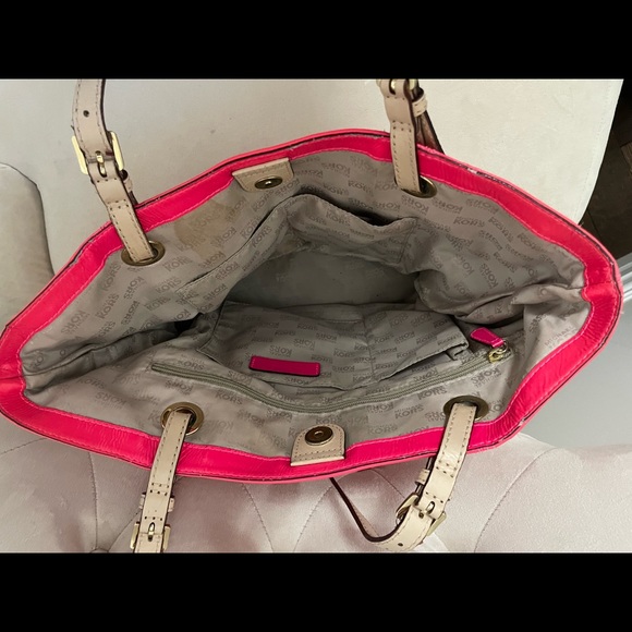 Michael Kors Hot Pink Tote - Picture 3 of 4